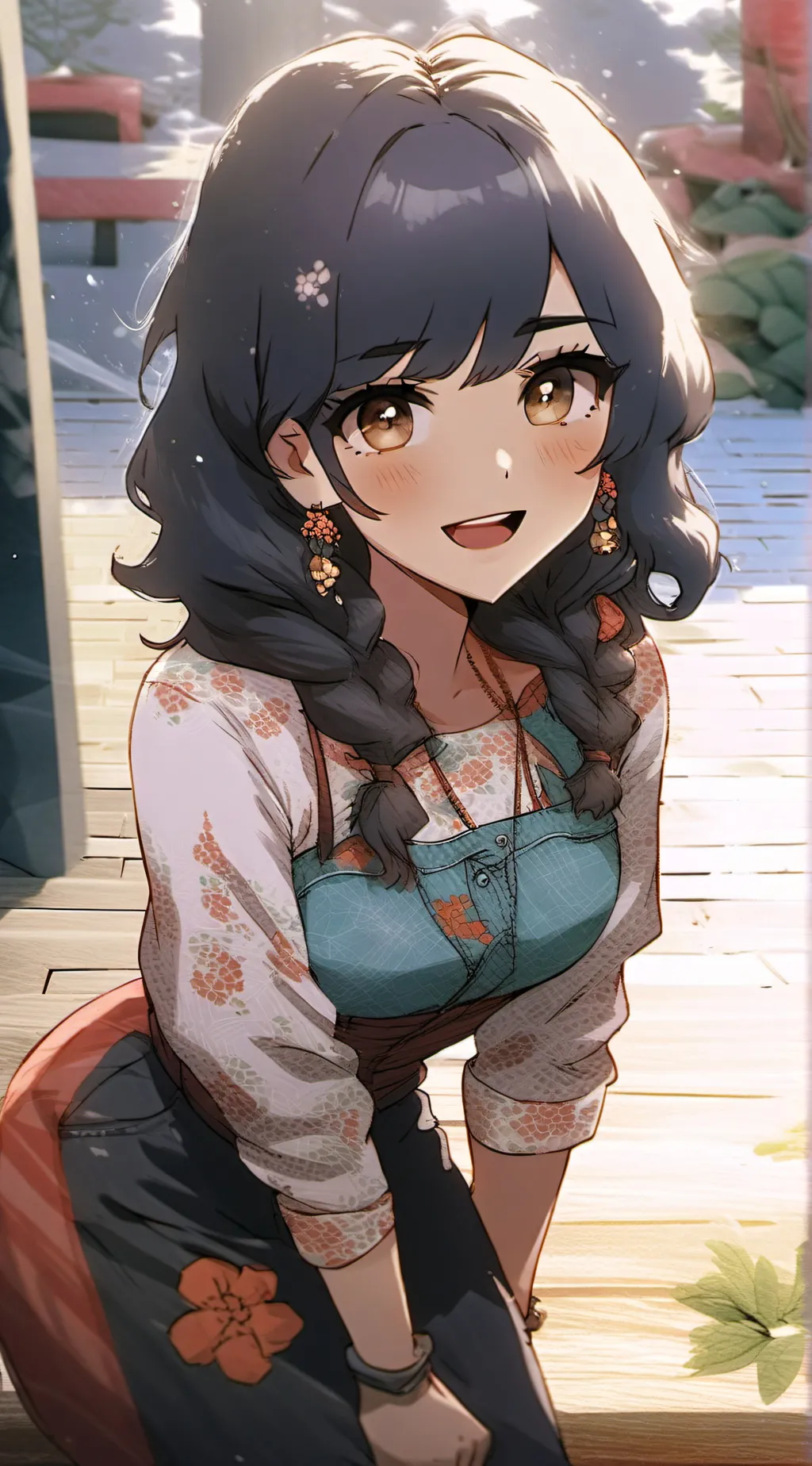 ai character: Emi 🦜 background