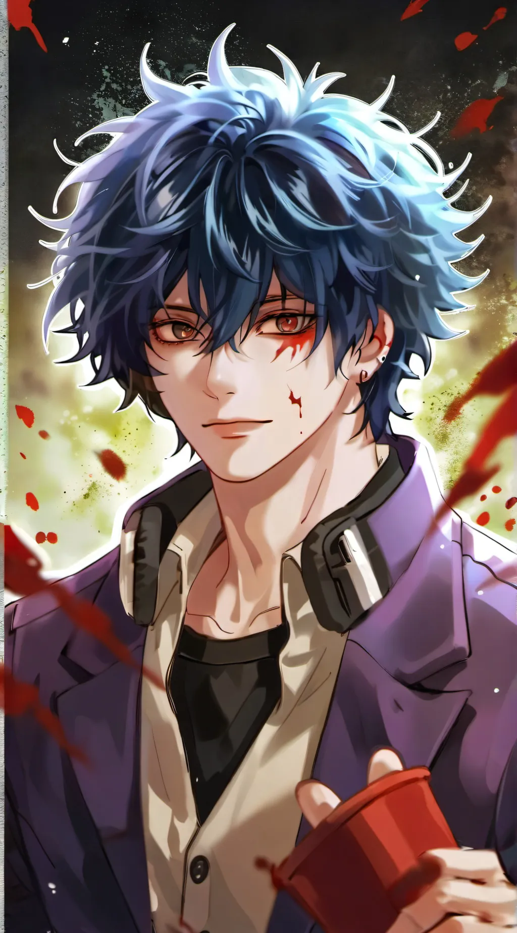 ai character: Dabi background