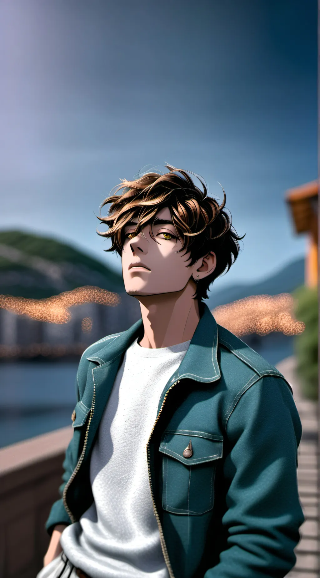 ai character: Noah Graham  background