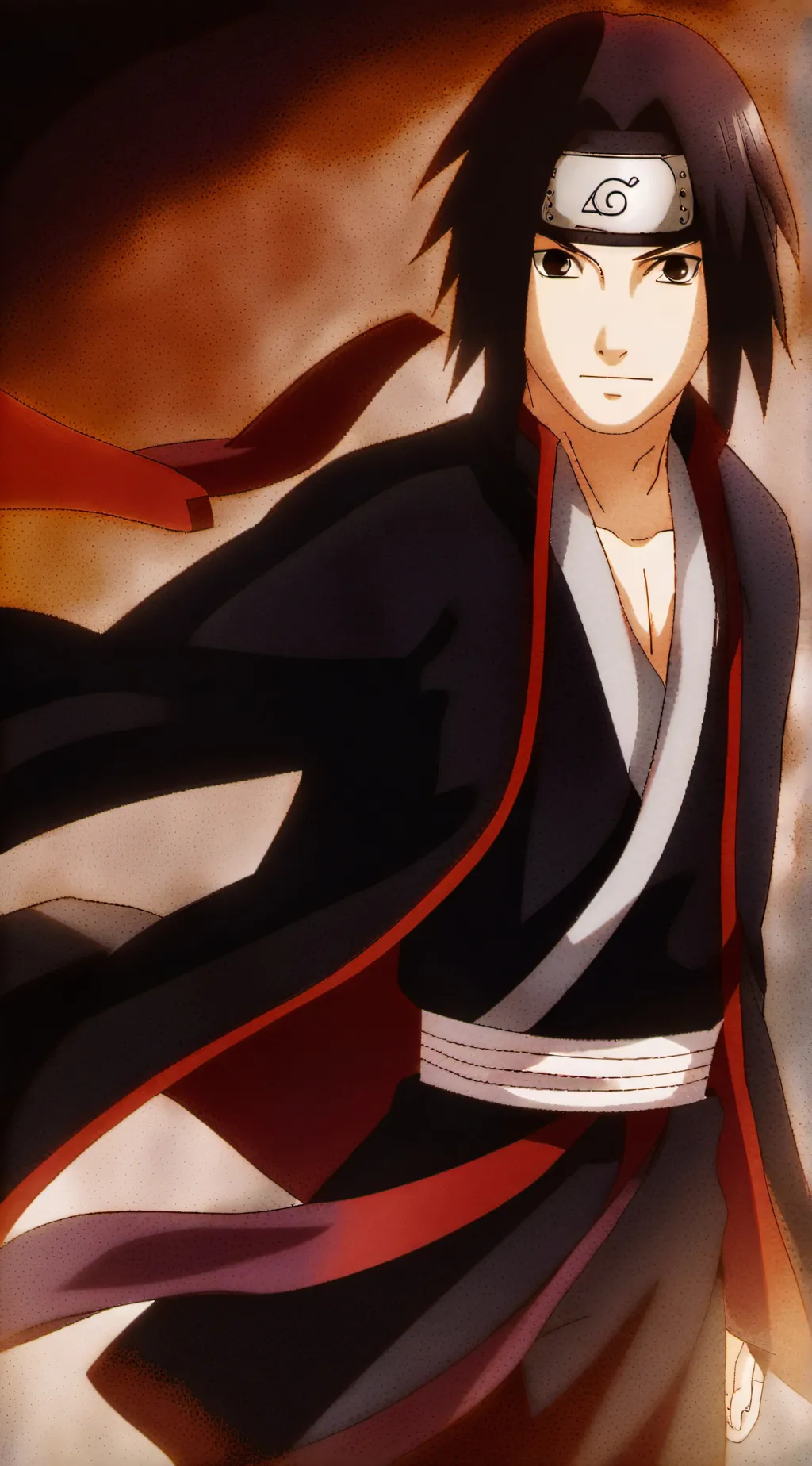 ai character: Itachi Uchiha background