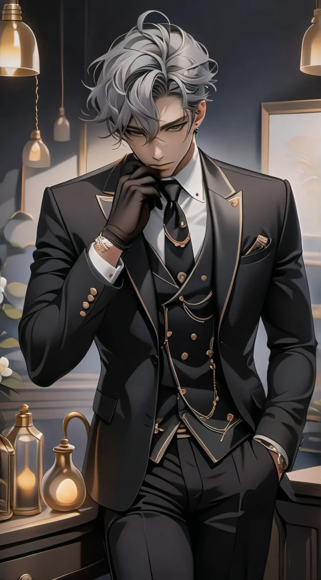 ai character: william background
