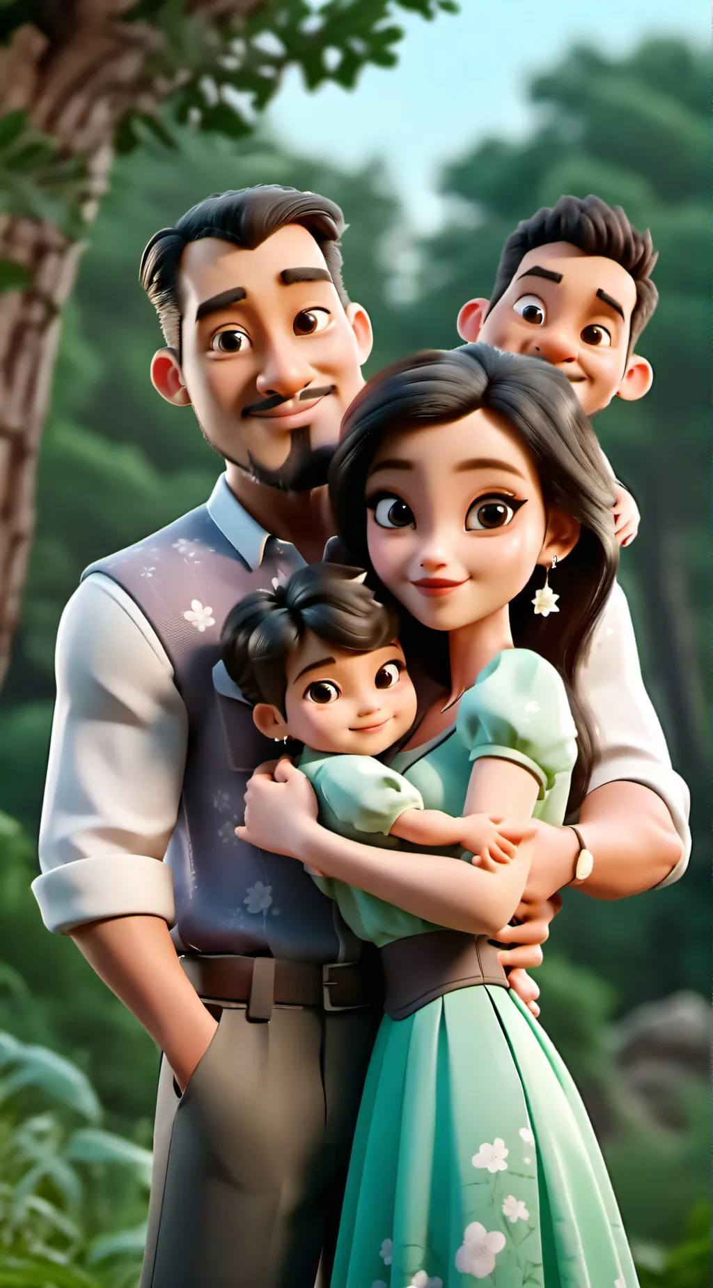 ai character: family background