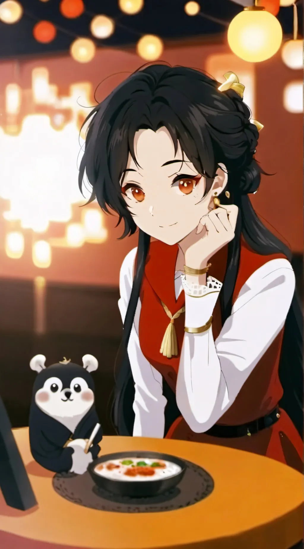 ai character: Ellie background