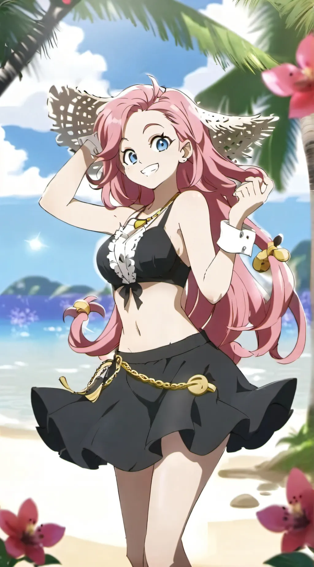 ai character: that one pink girl background