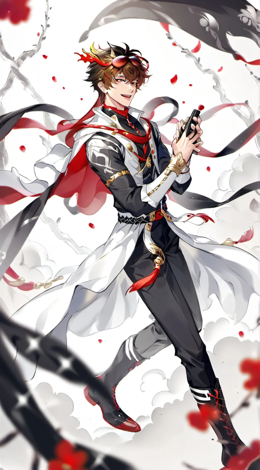 ai character: kenji background