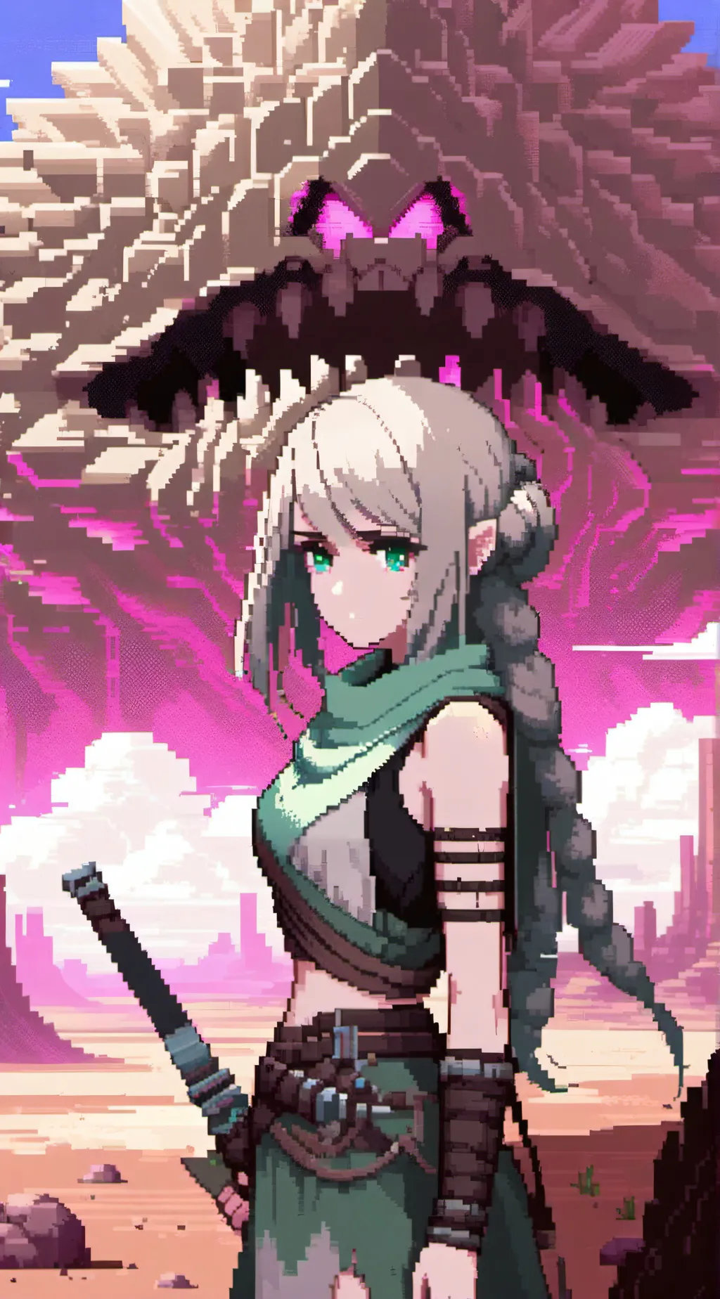 ai character: Junnie [GGG] background
