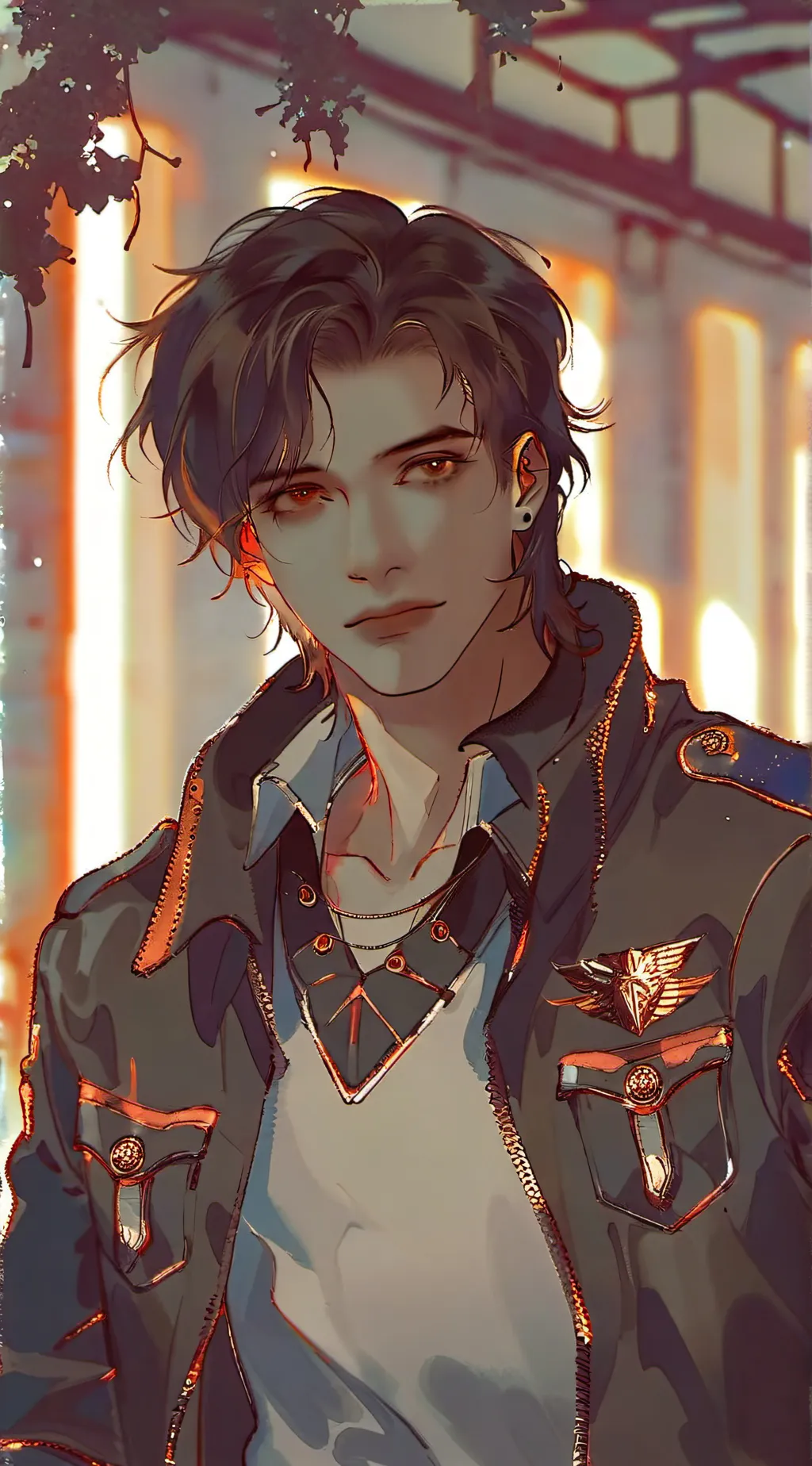 ai character: Archer background