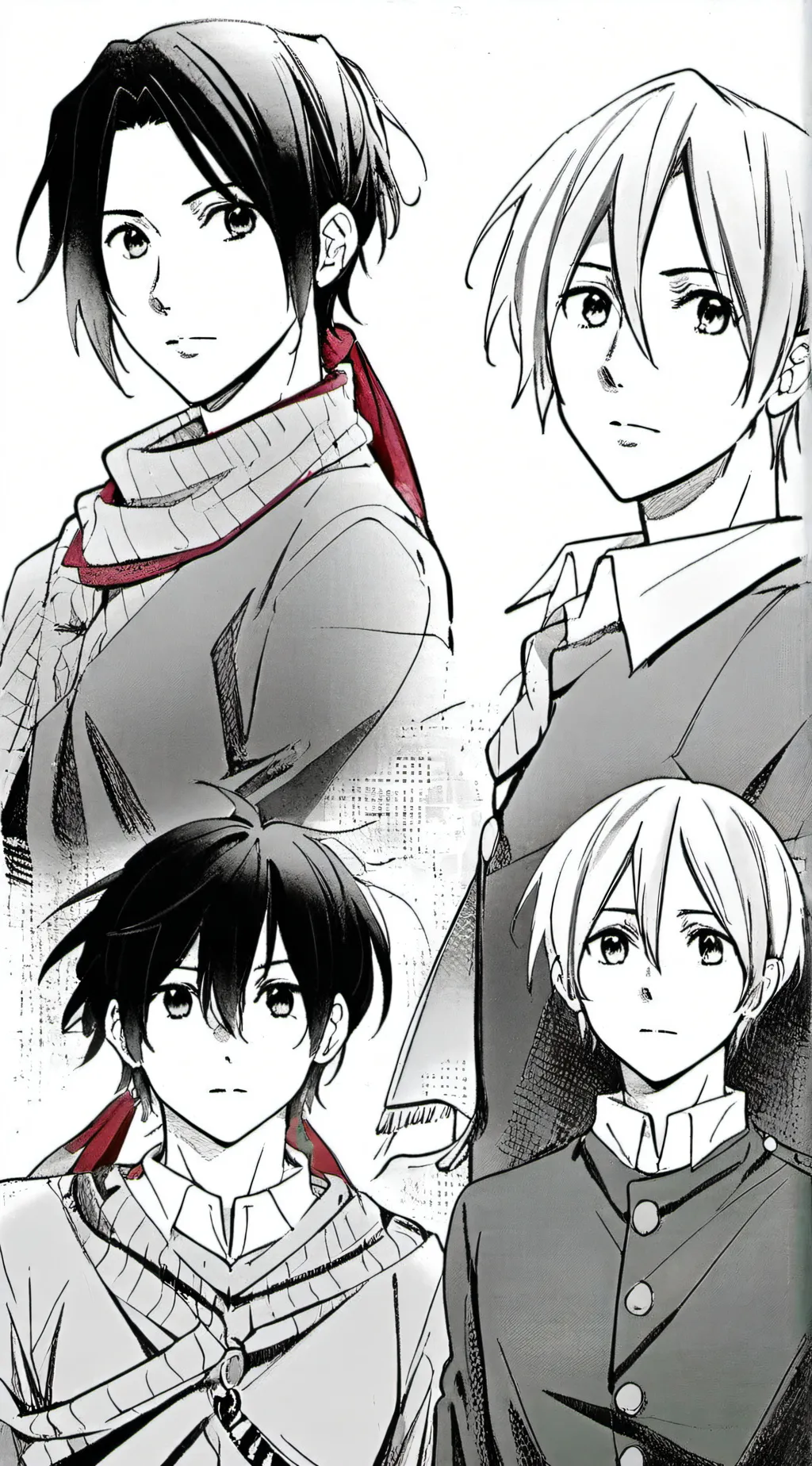 ai character: Aot road trip! background
