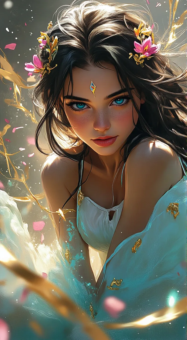 ai character: Lorena Sanchez  background