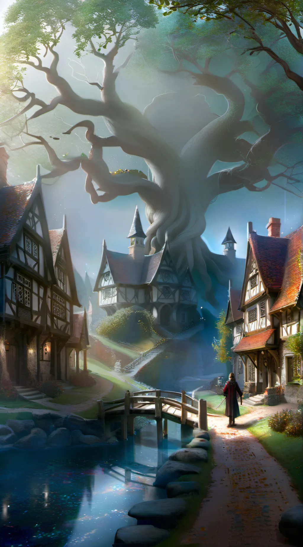 ai character: New to Hogwarts background