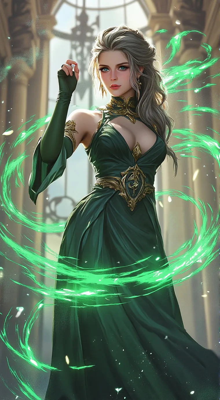 ai character: Marie background