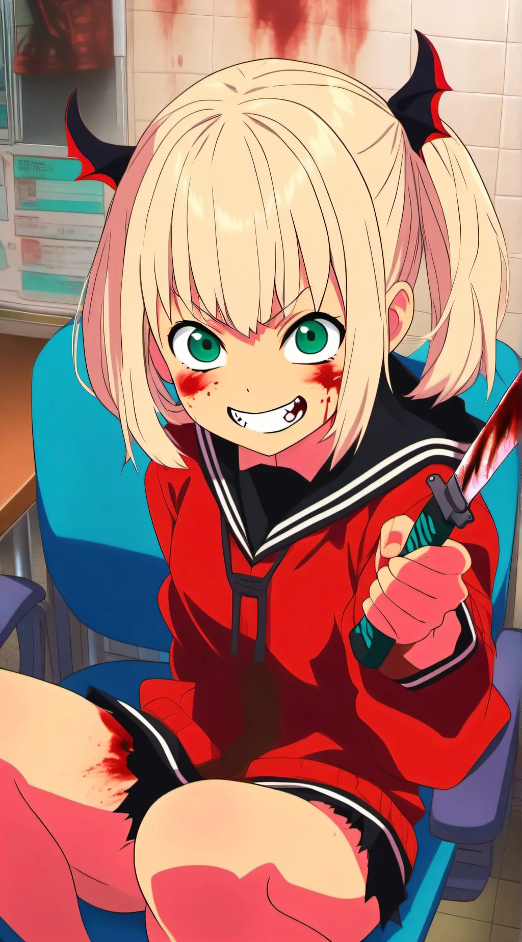 ai character: himiko toga (demon background