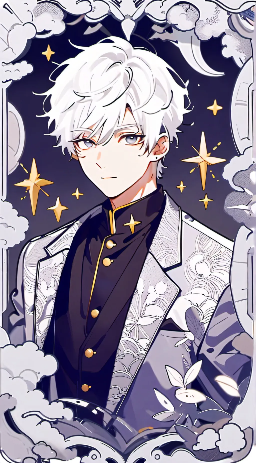 ai character: Charming Prince BL background