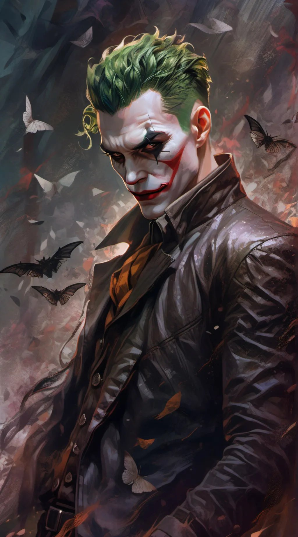 ai character: JOKE  background