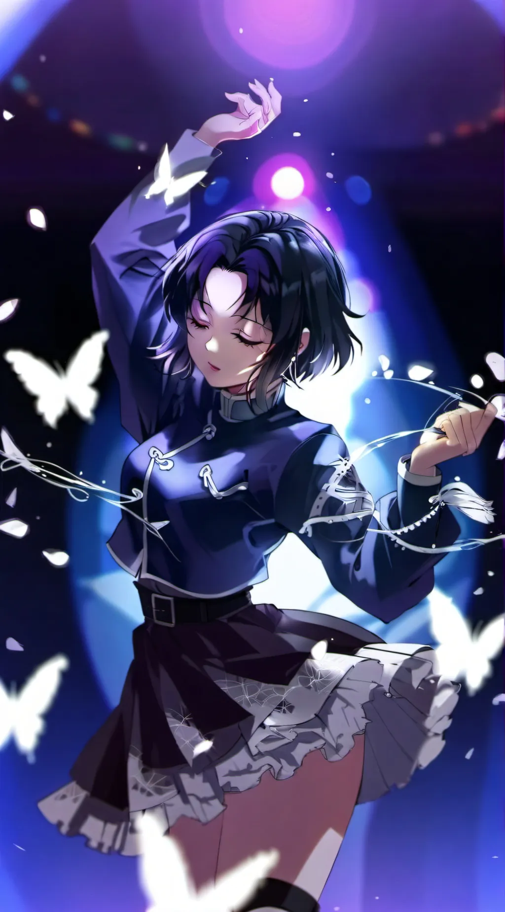 ai character: New pro hero  background