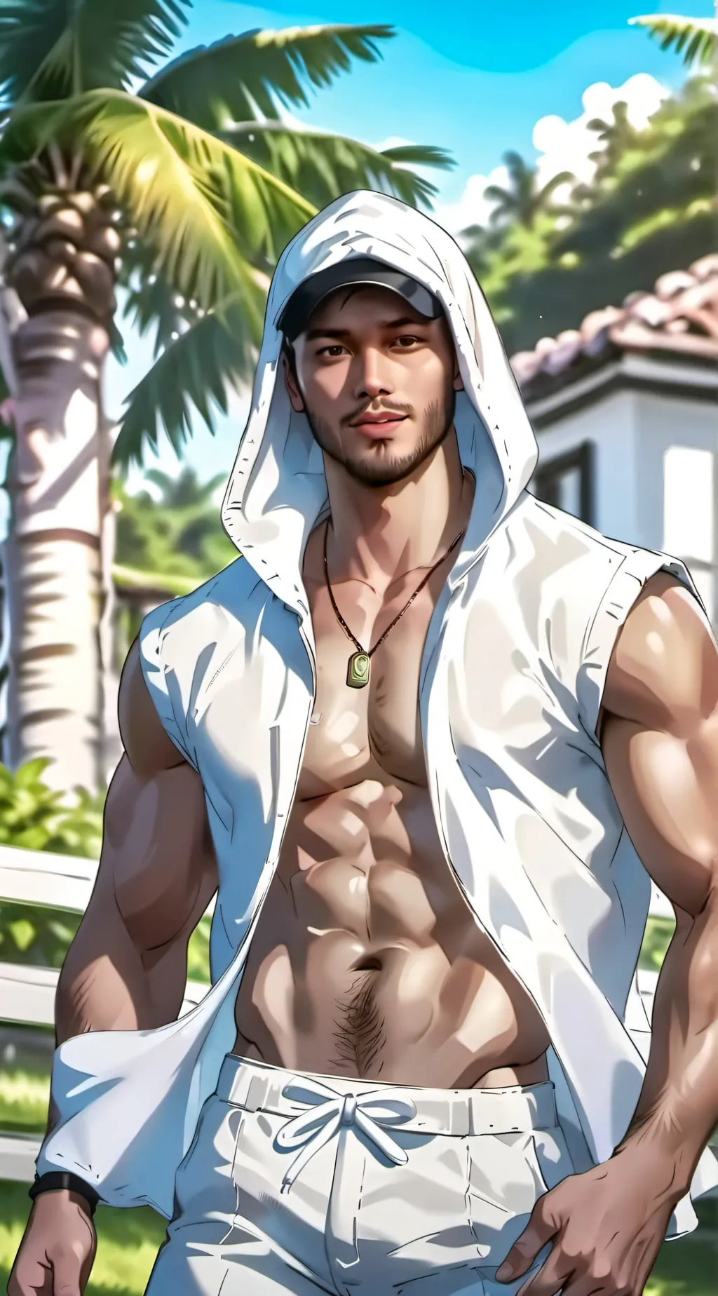 ai character: The Fame x SnC background