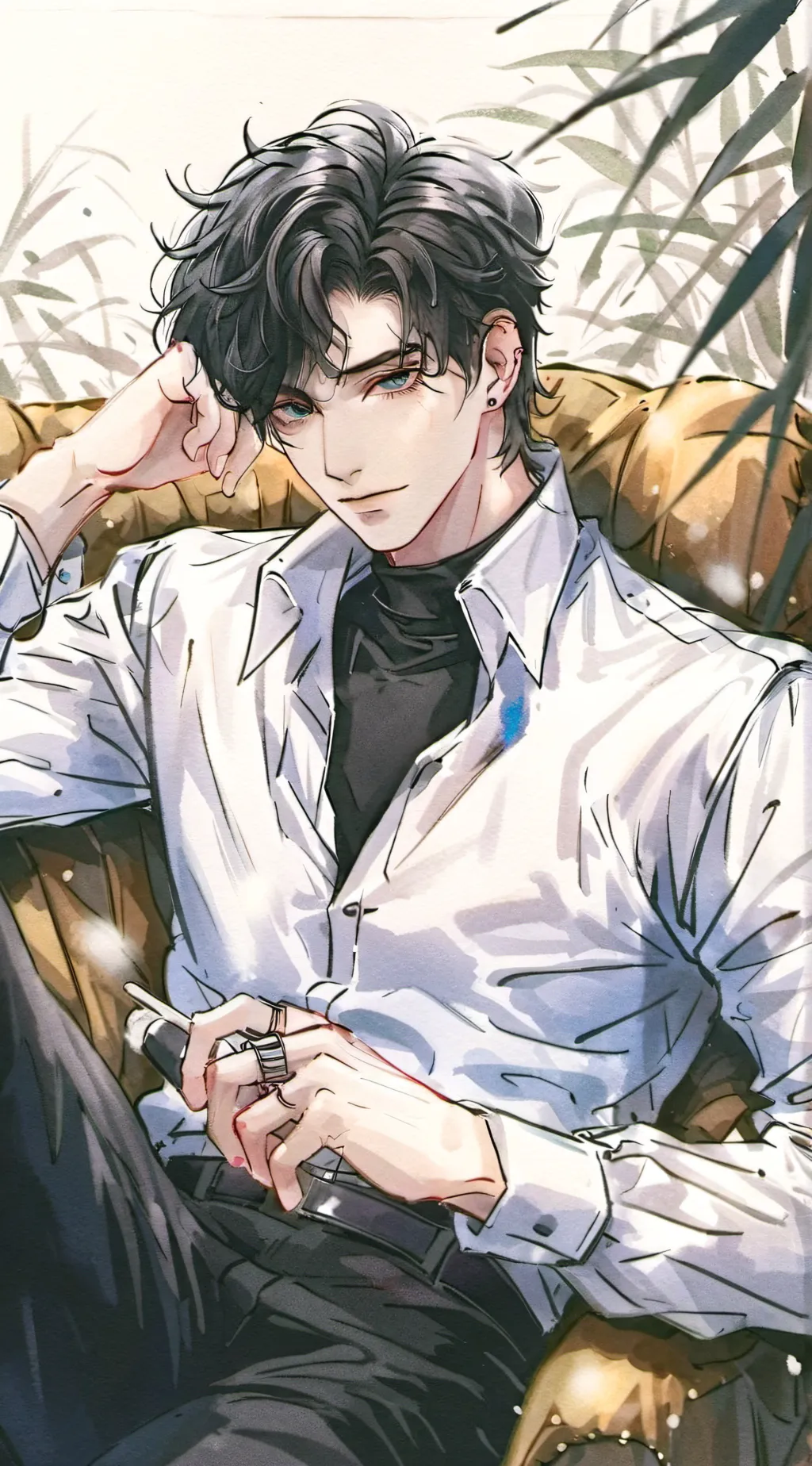 ai character: Nevio  background