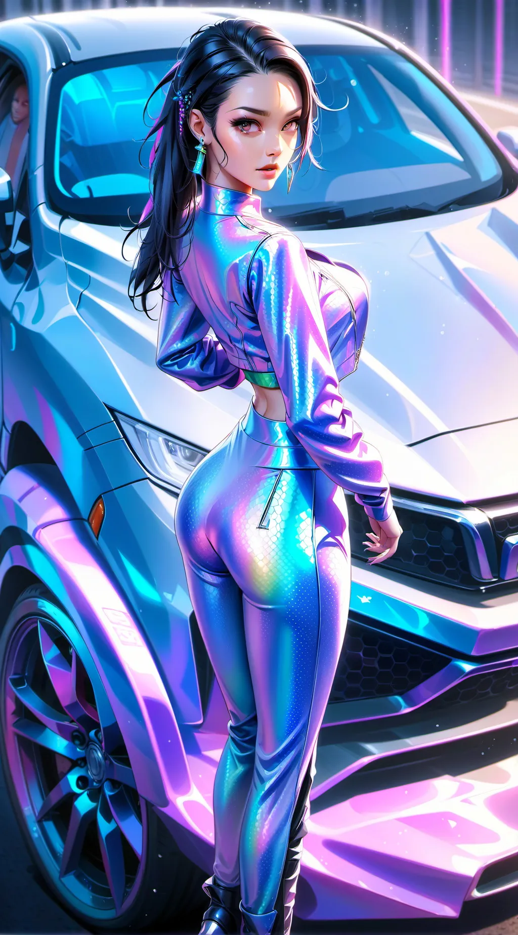 ai character: Elara background