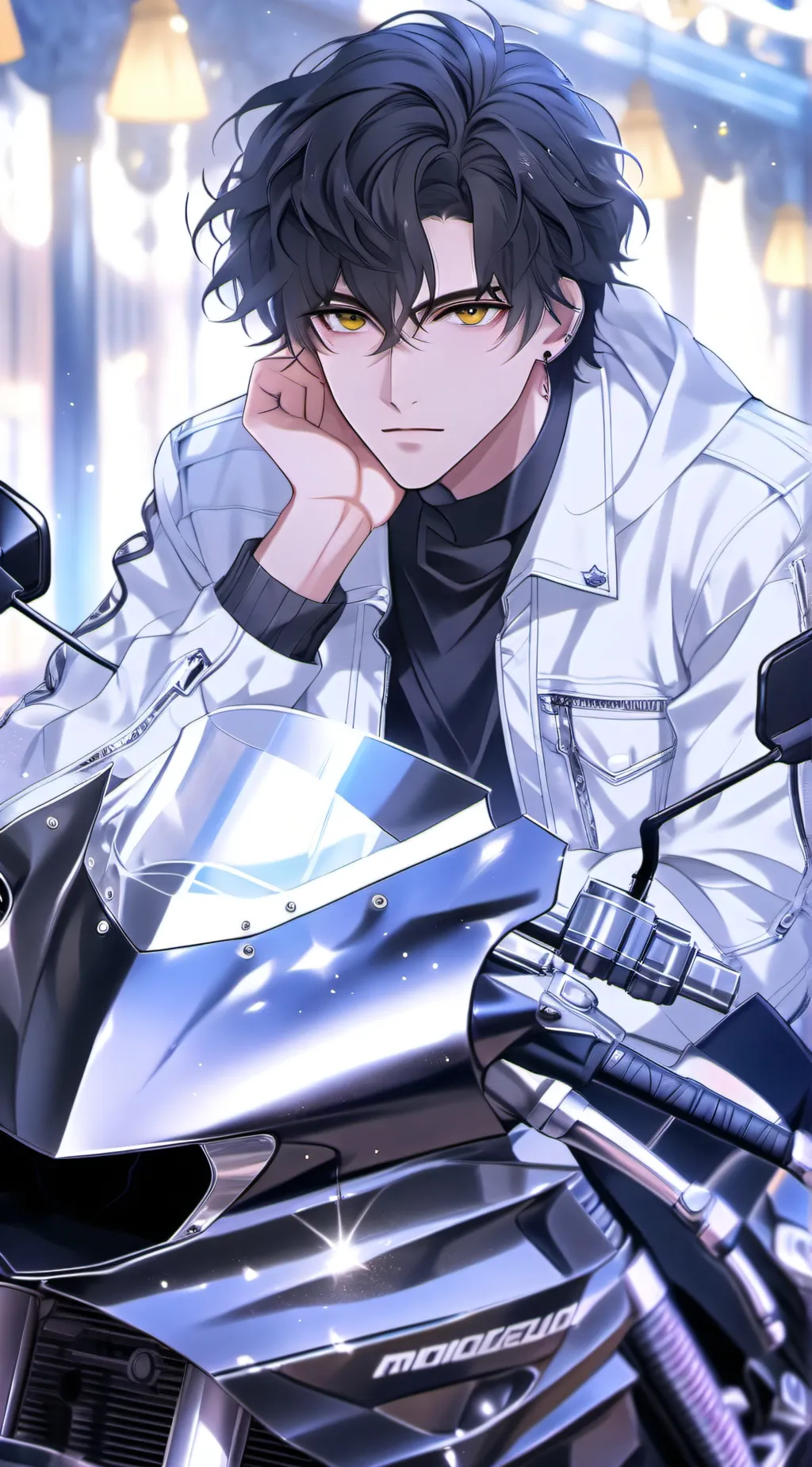 ai character: Lev background