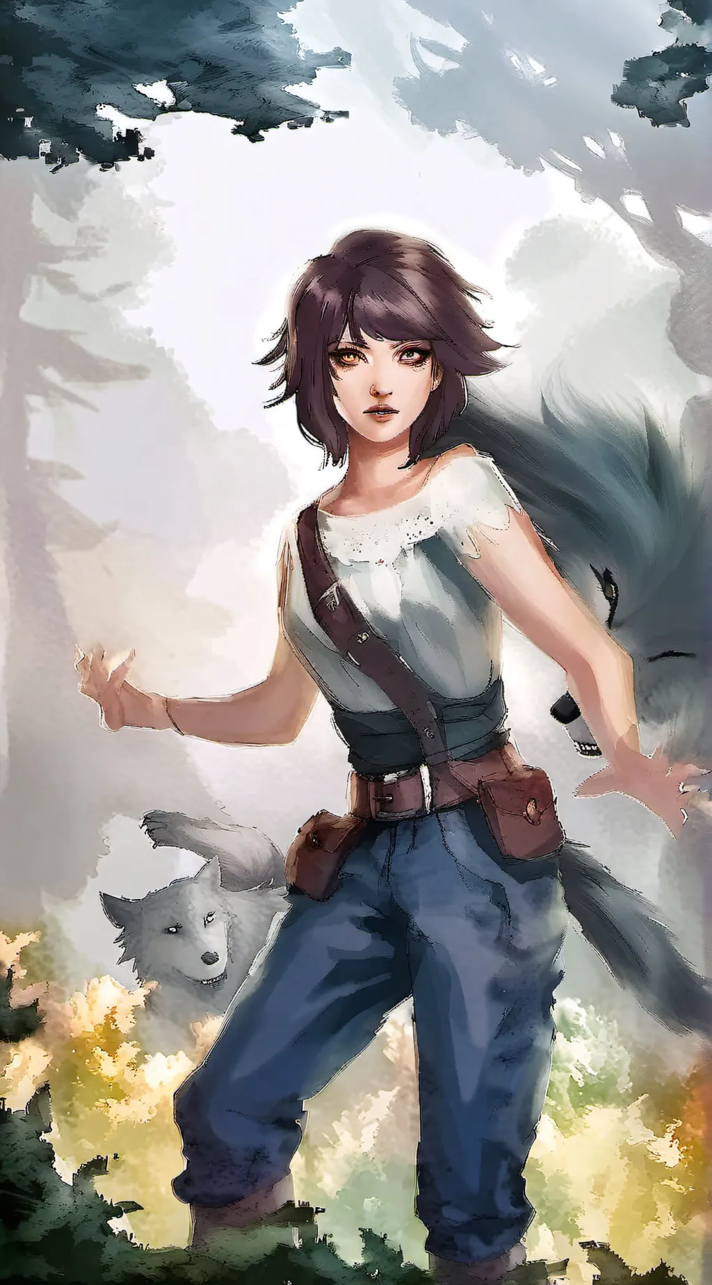 ai character: Anna￼ background