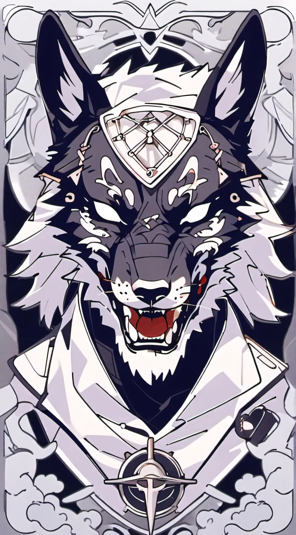 ai character: Puro  Untrust end background