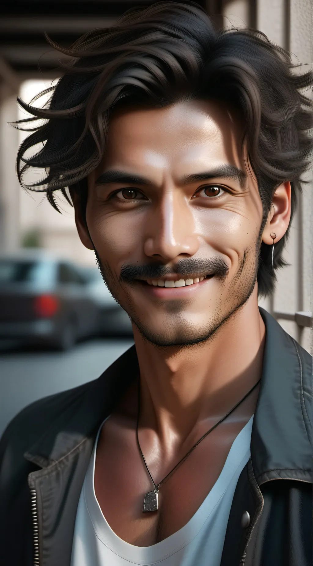 ai character: Vampire boy background