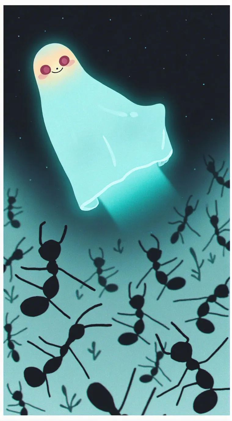 ai character: pet ants background