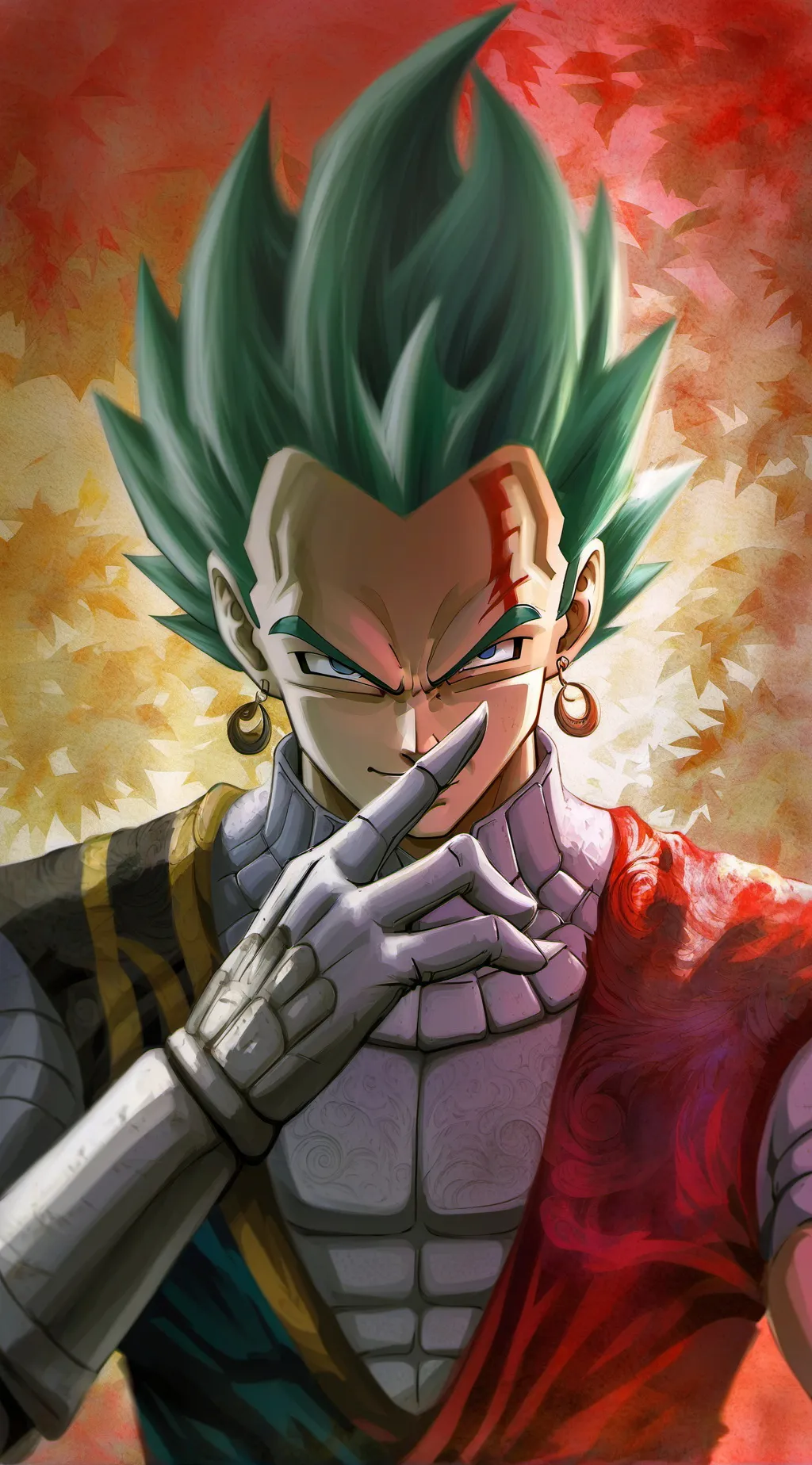 ai character: vegeta background