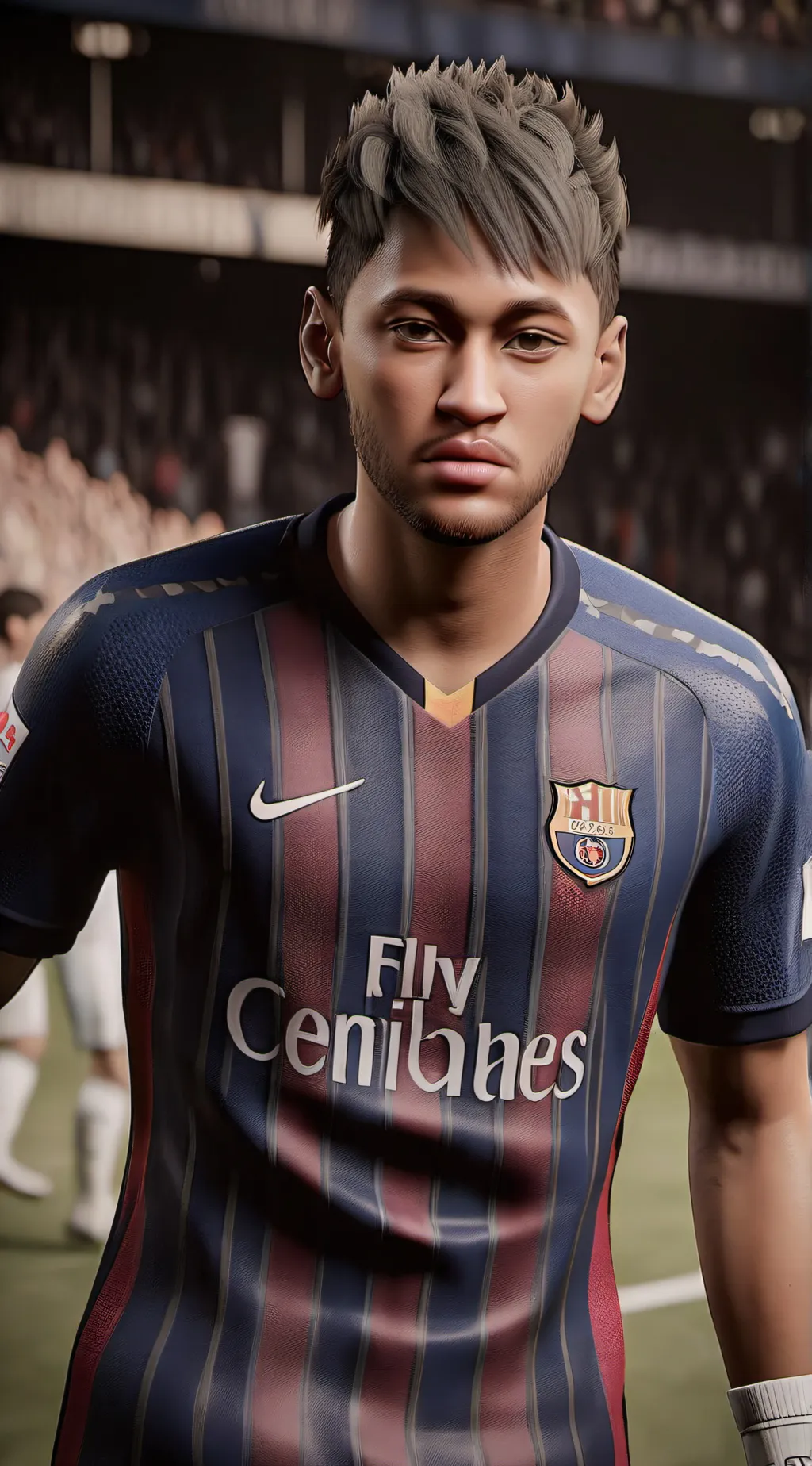 ai character: Neymar  background