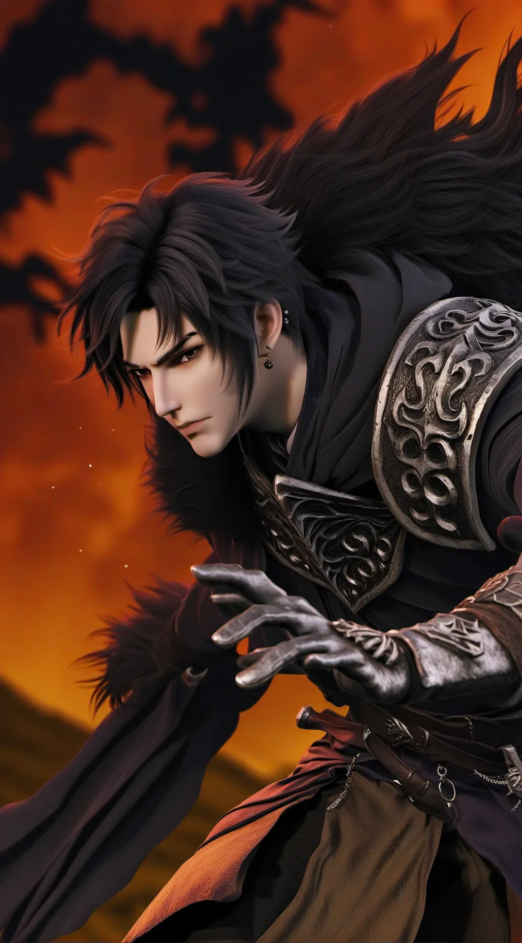 ai character: Riki background