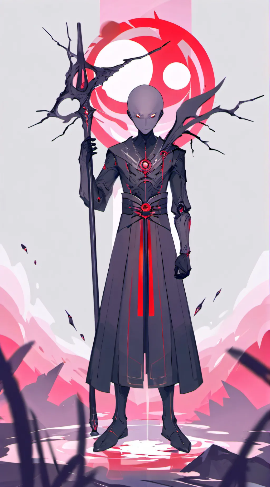 ai character: Varny background