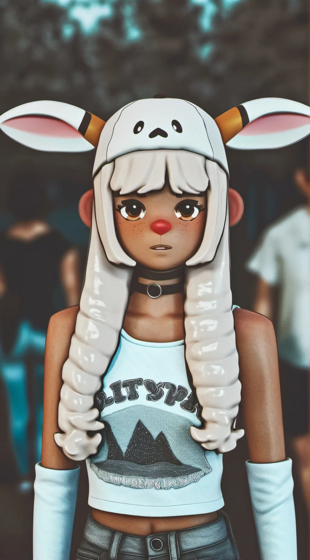 ai character: Kayla background