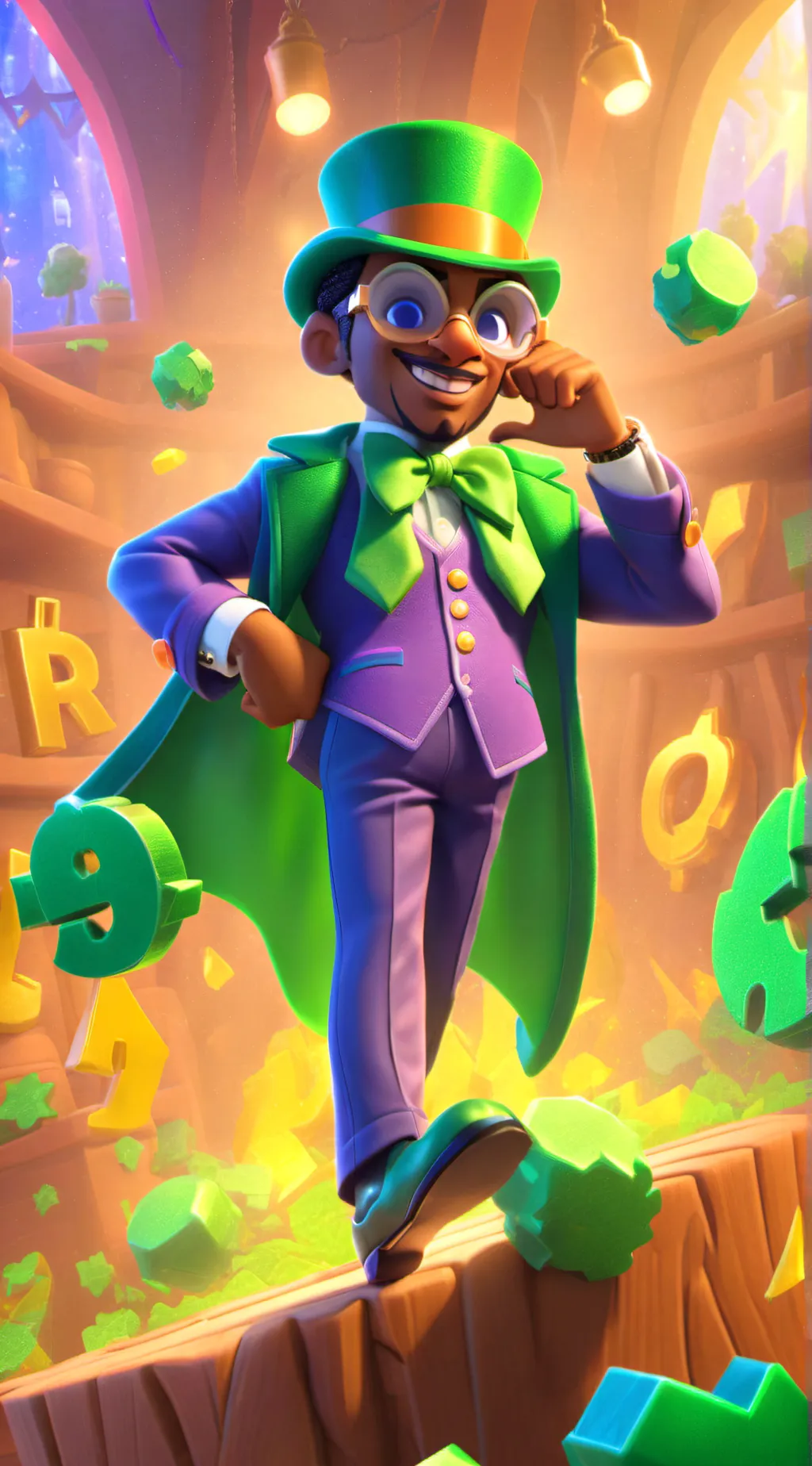 ai character: diddler background