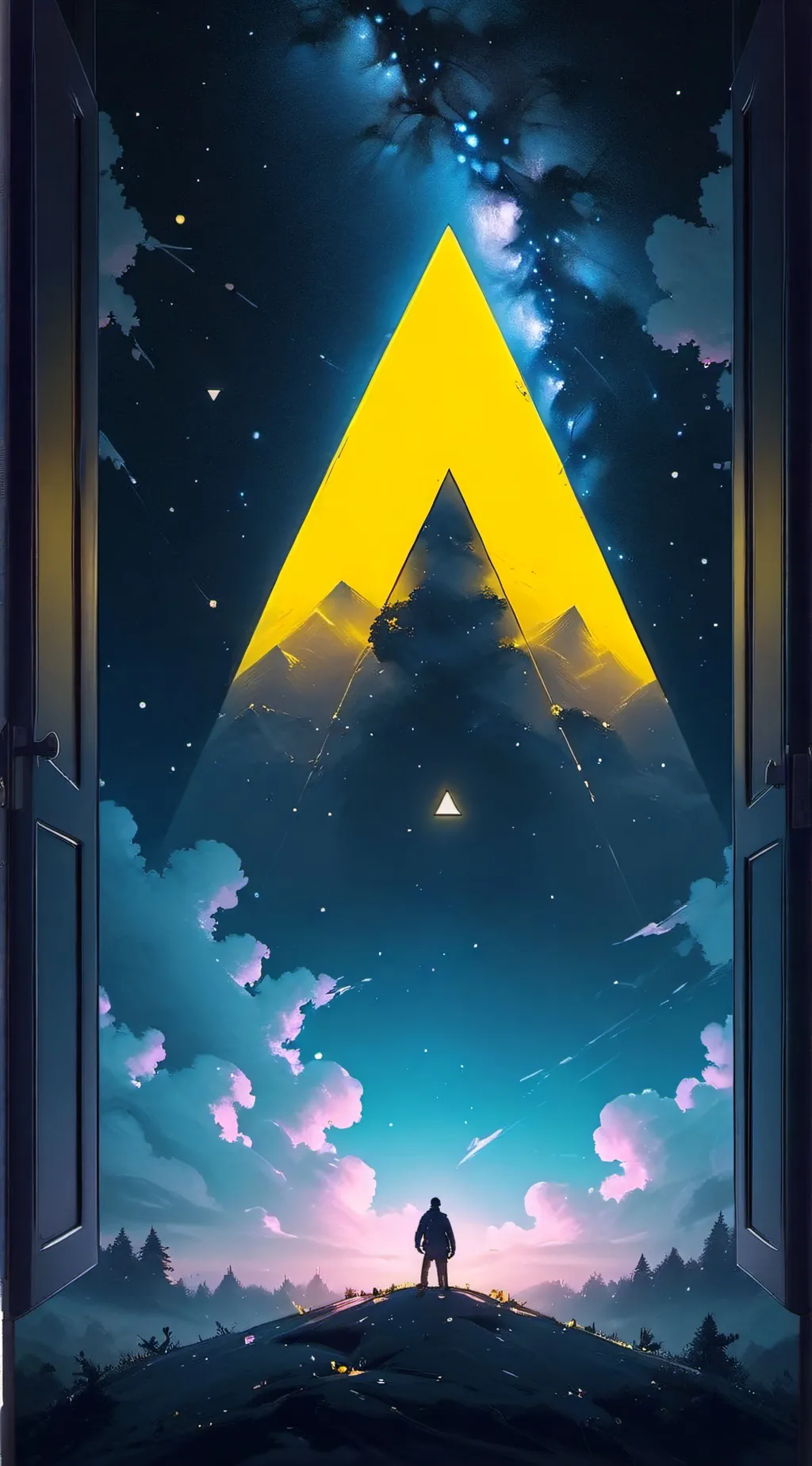 ai character: gravity falls background