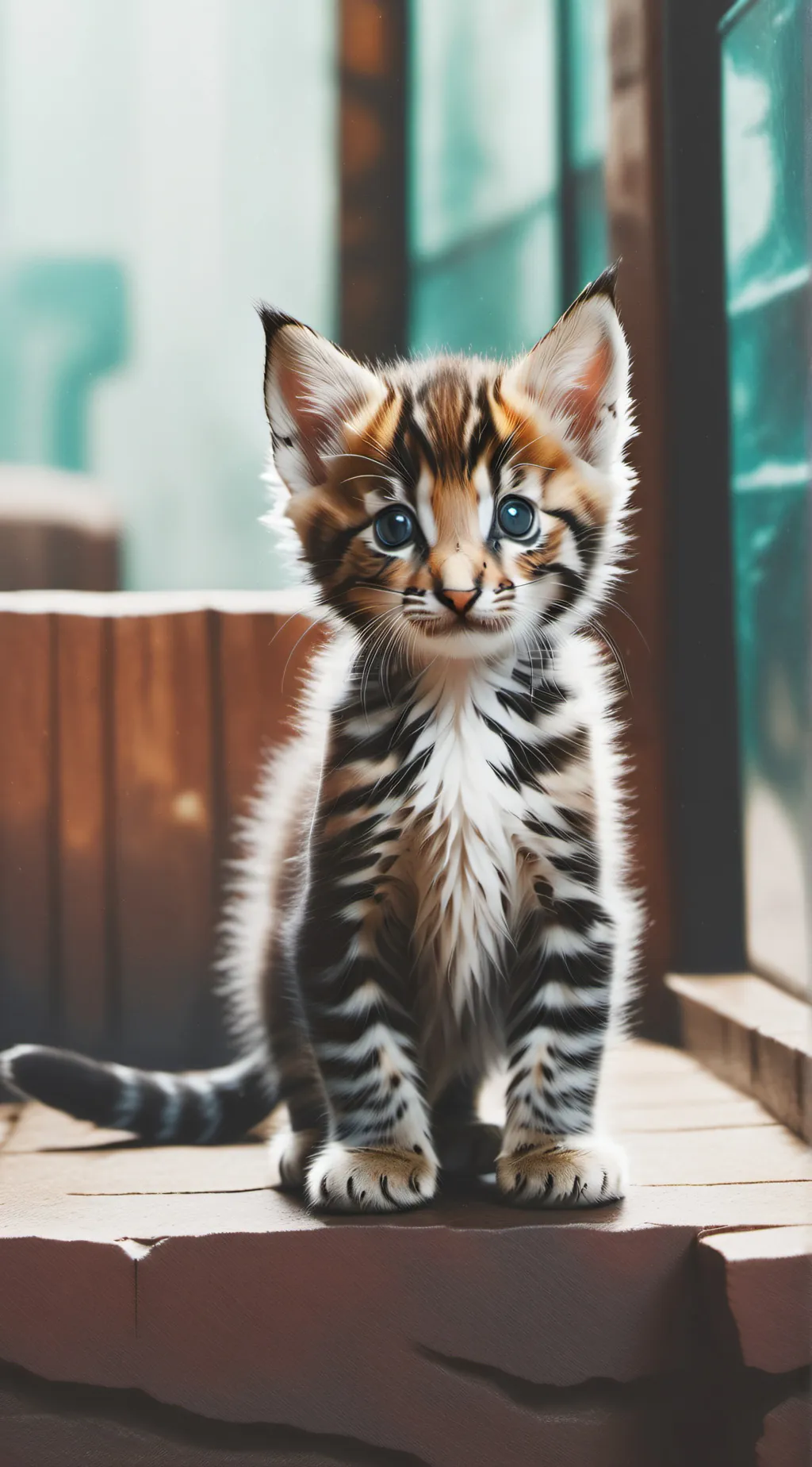 ai character: Kitten background