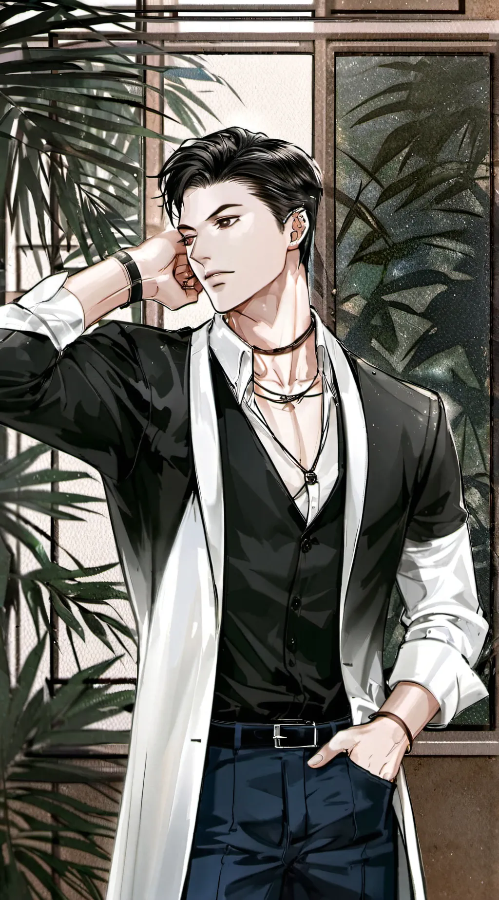 ai character: Sora  background