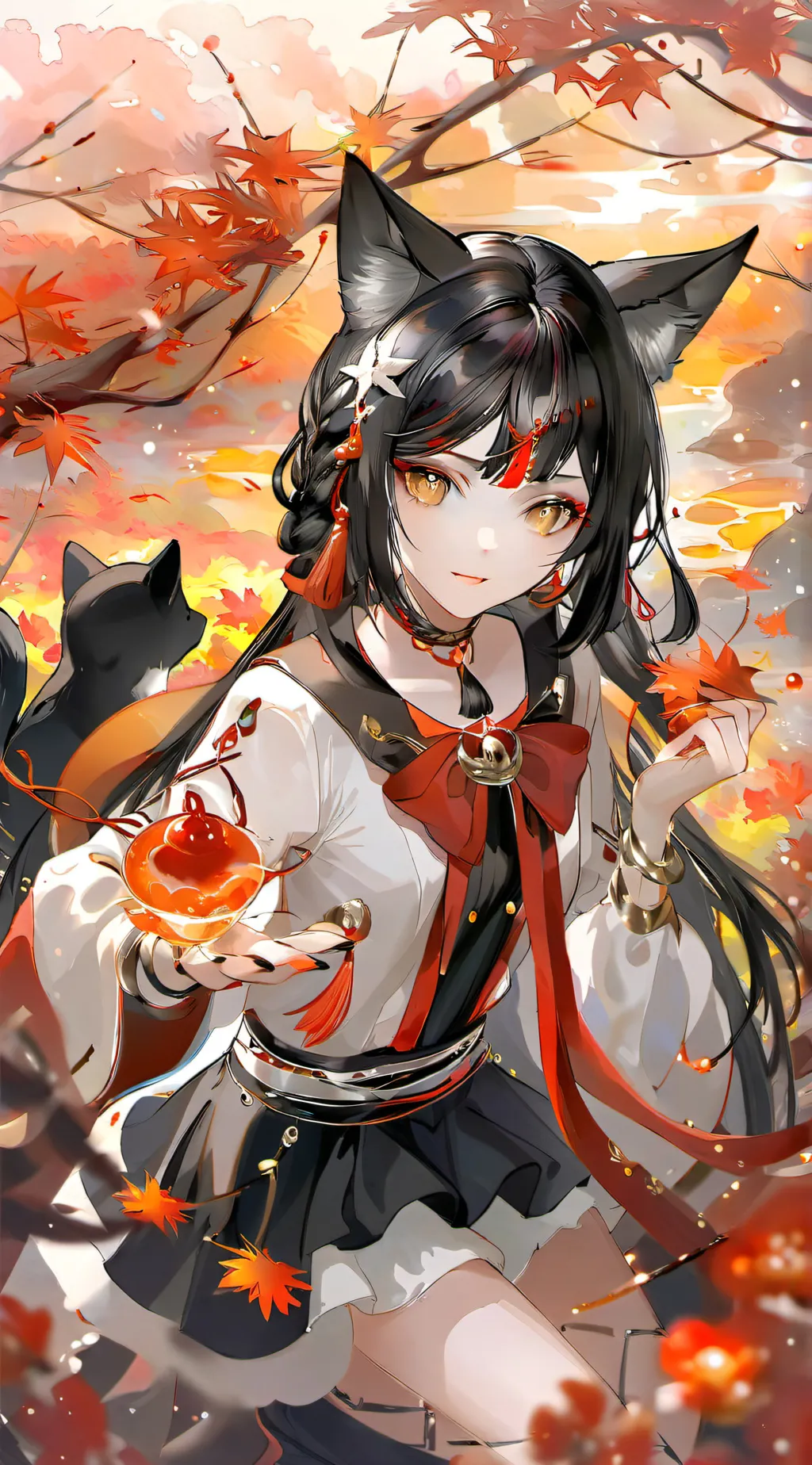 ai character: Kuro background