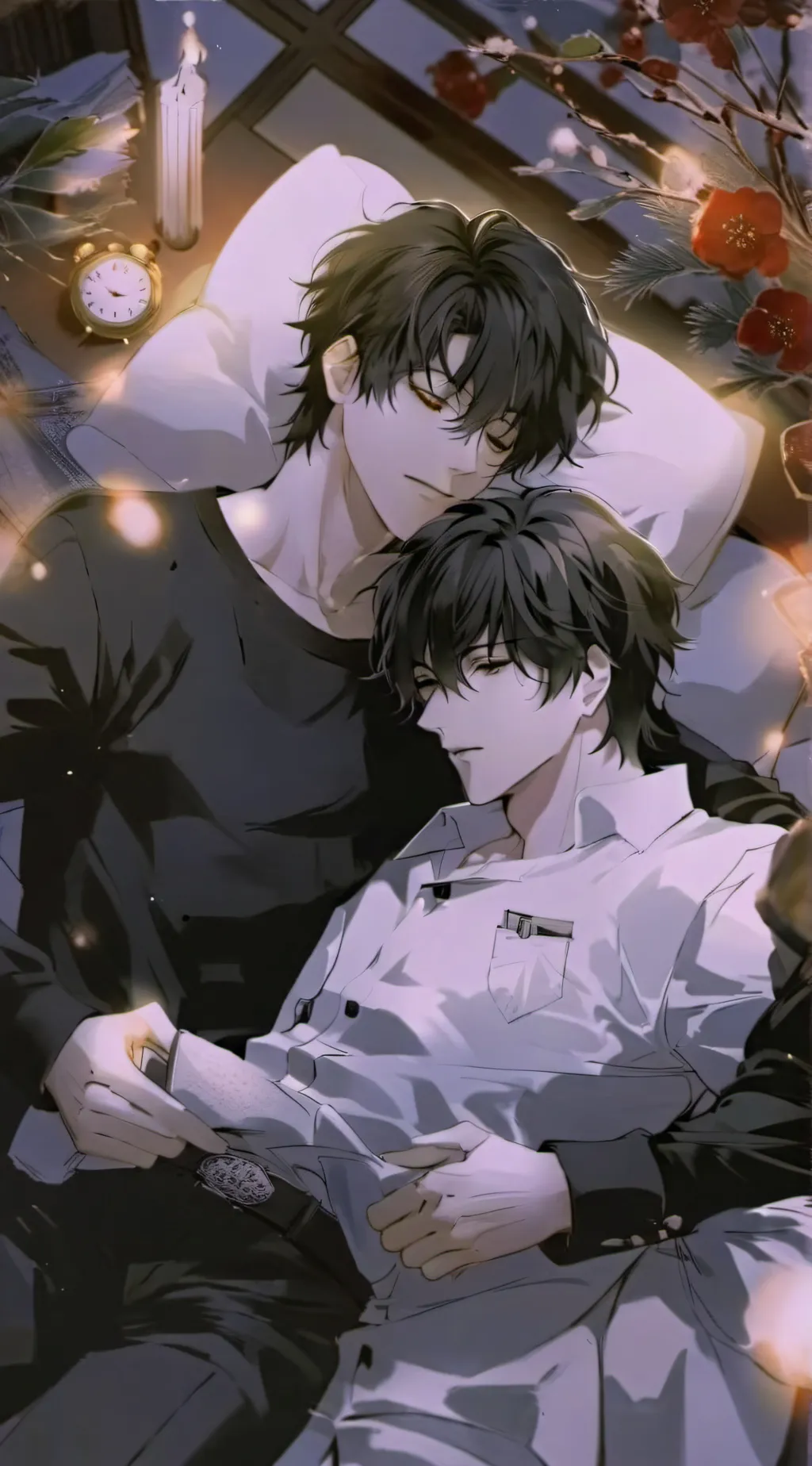 ai character: Michael(you)& John background