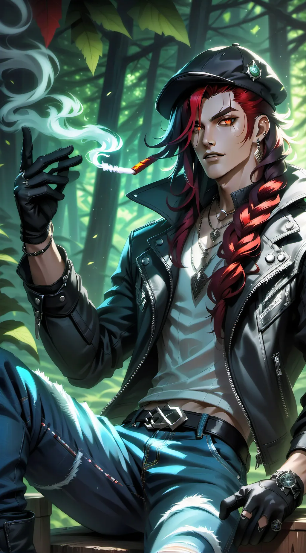 ai character: u teleport to mha background