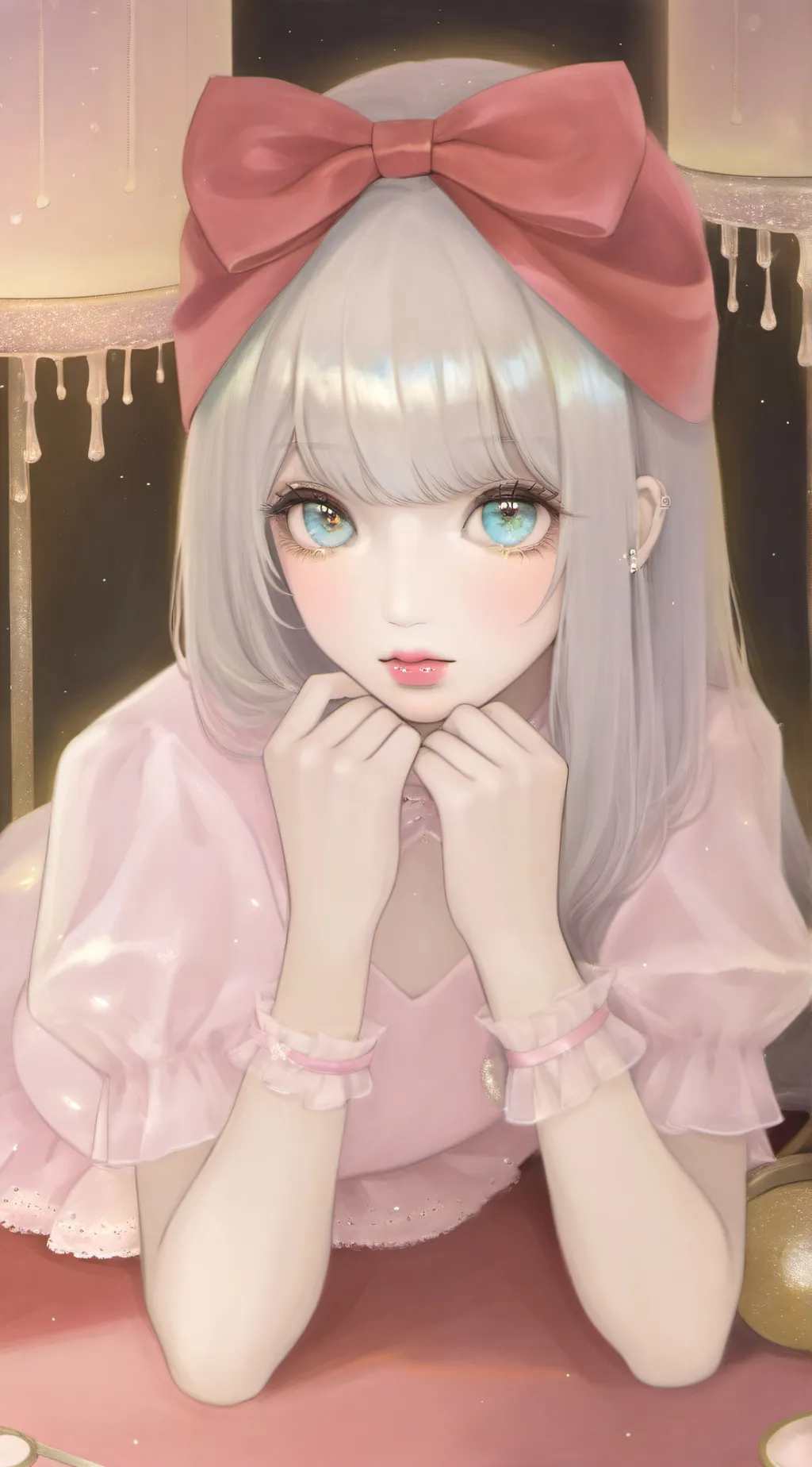 ai character: ex novia  background