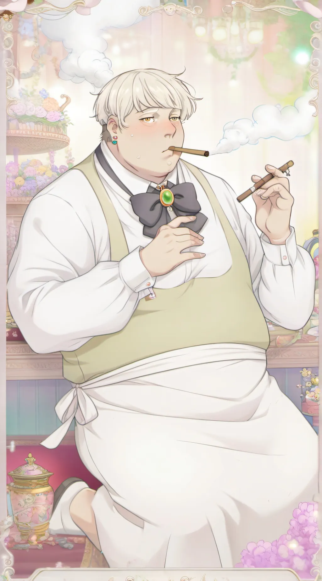 ai character: masked duke background