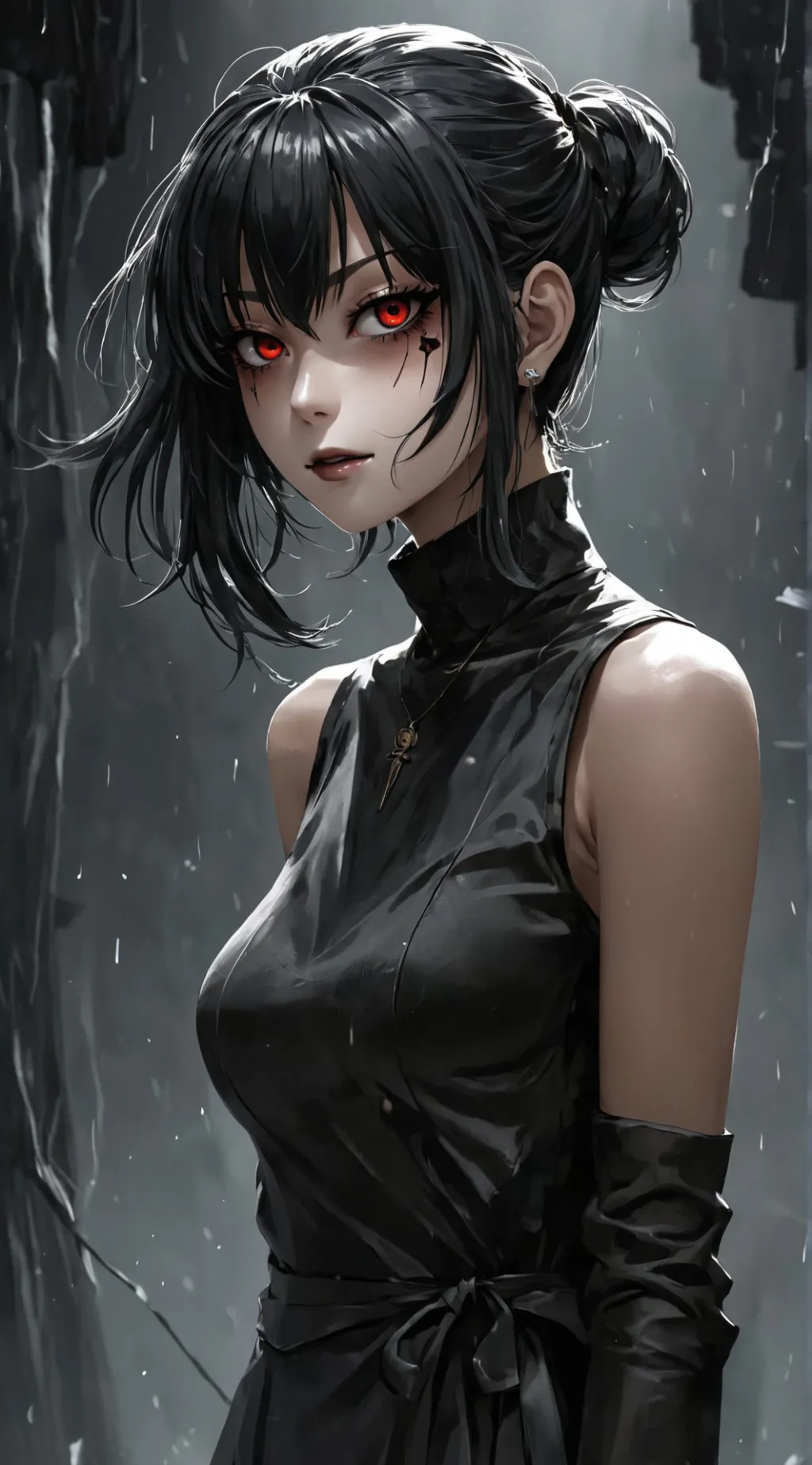 ai character: Han SooYoung  background