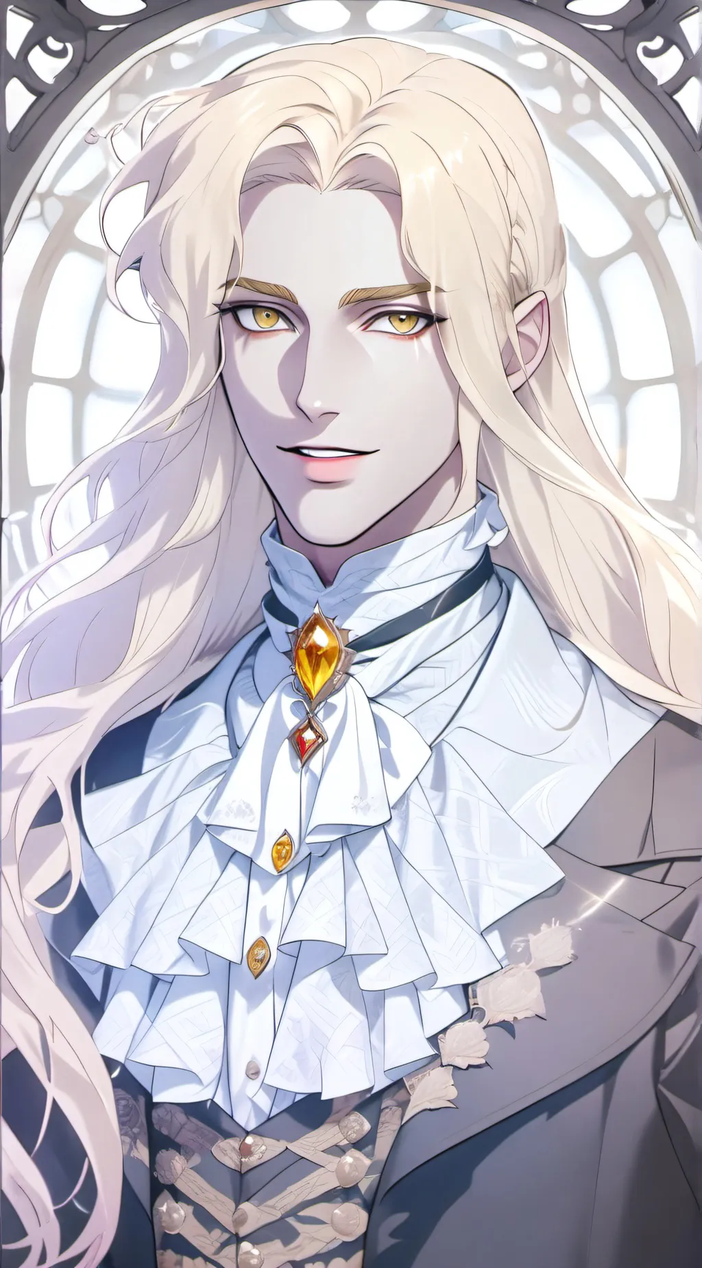ai character: Alucard Tepes background