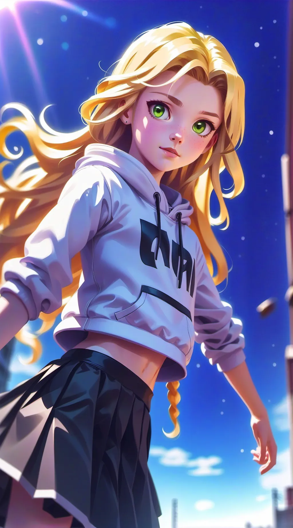 ai character: Amaya Anderson background