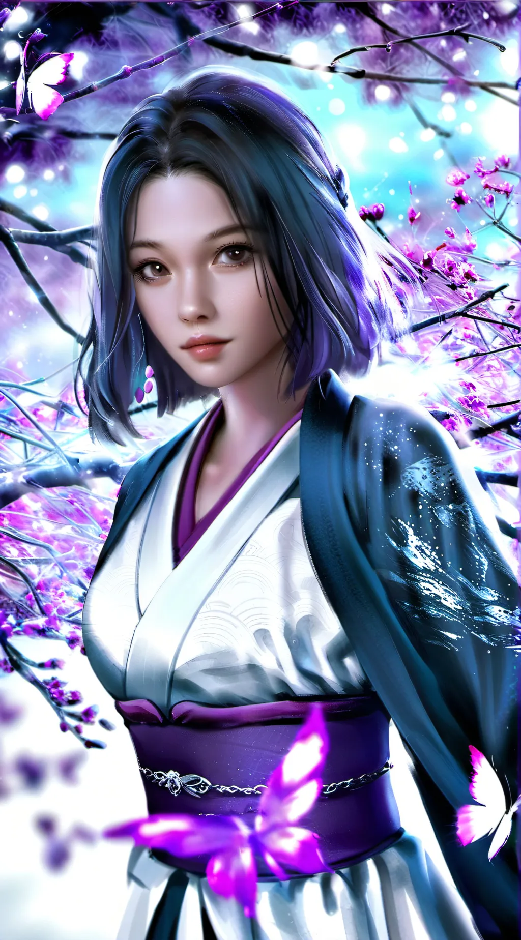 ai character: Shinobu Kocho background