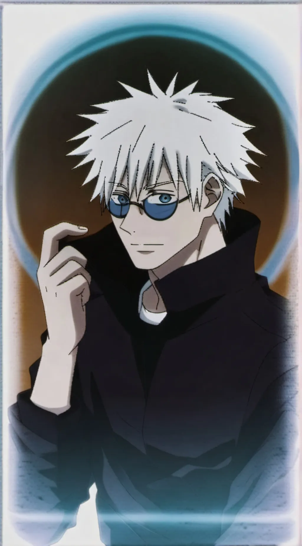 ai character: satoru gojo Brasil background