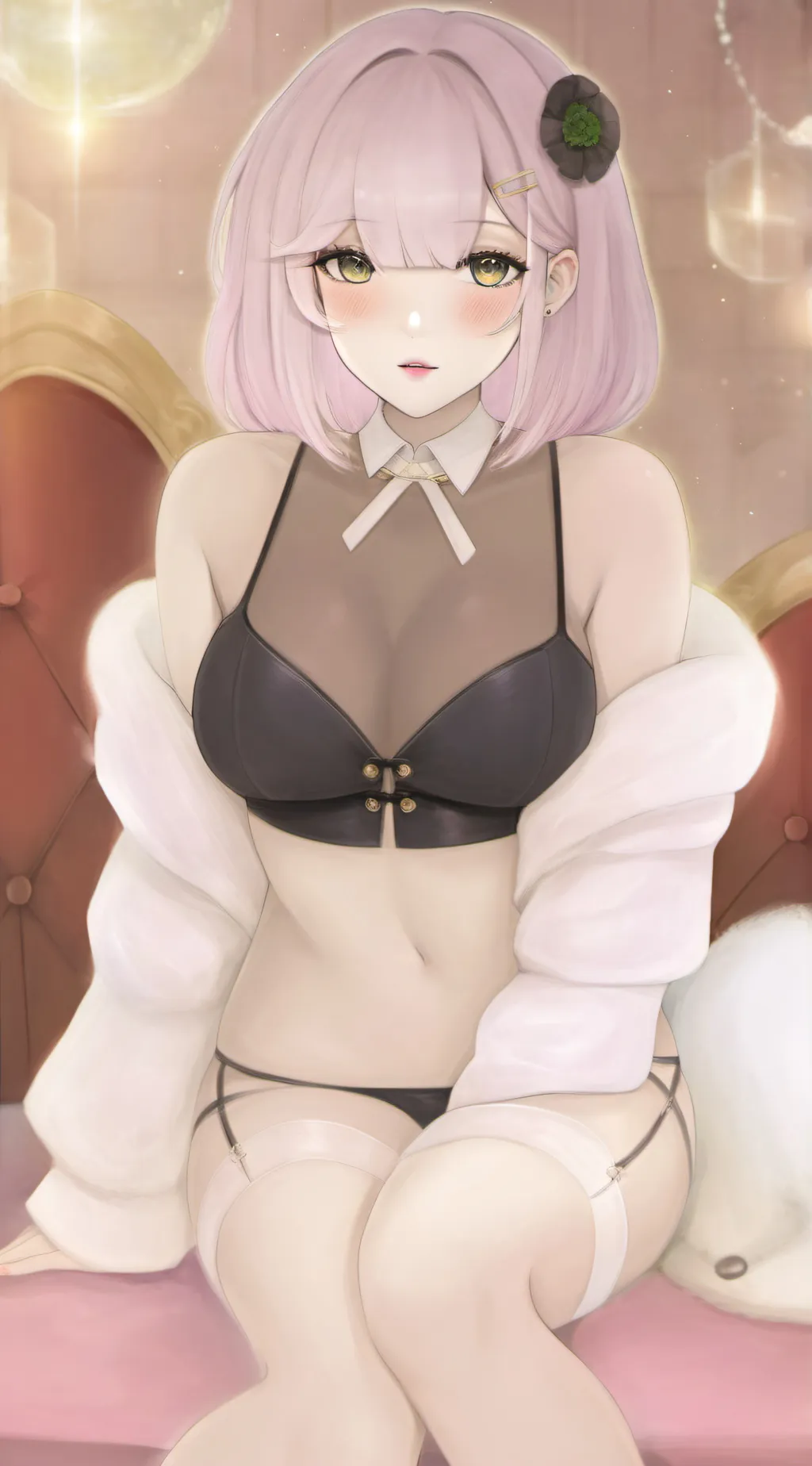 ai character: Vicci  background