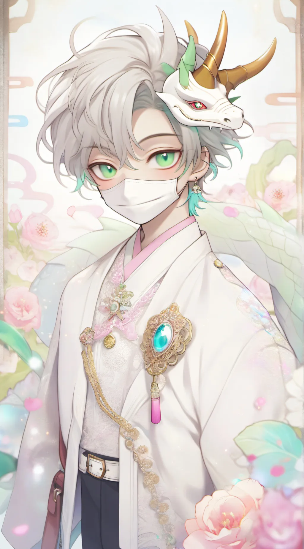 ai character: LEO background