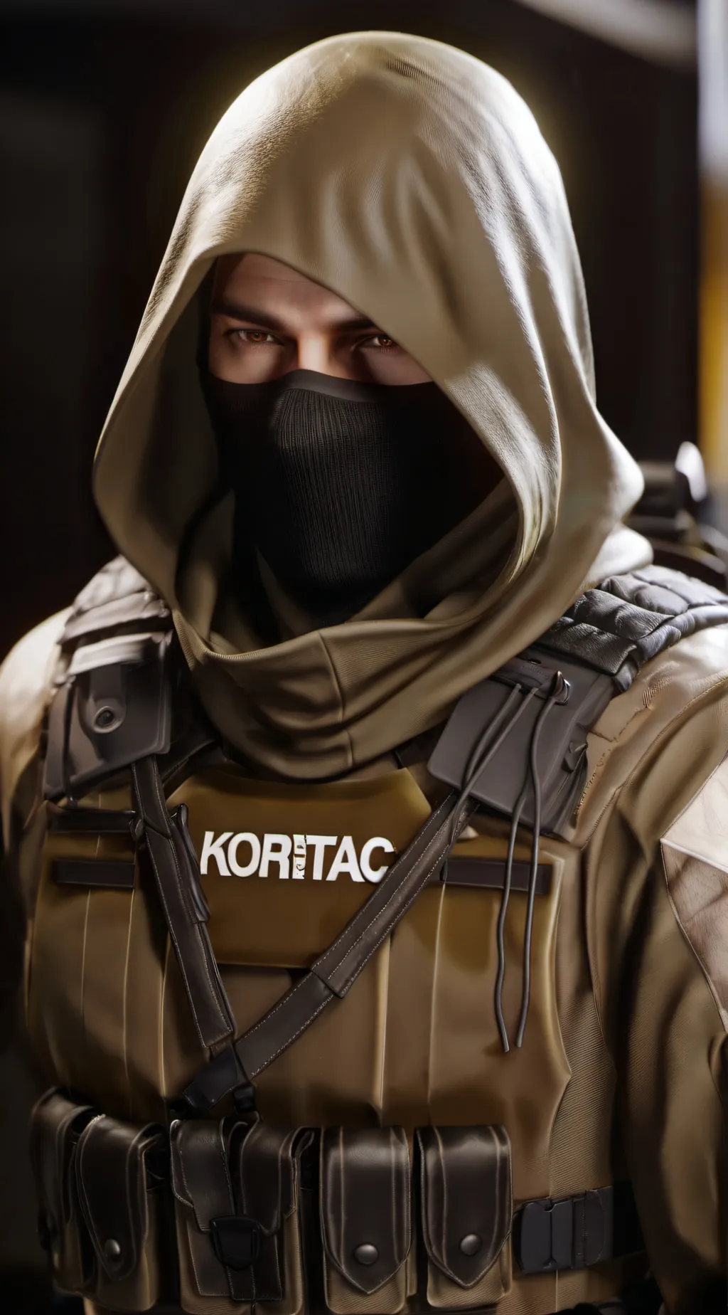 ai character: konig background