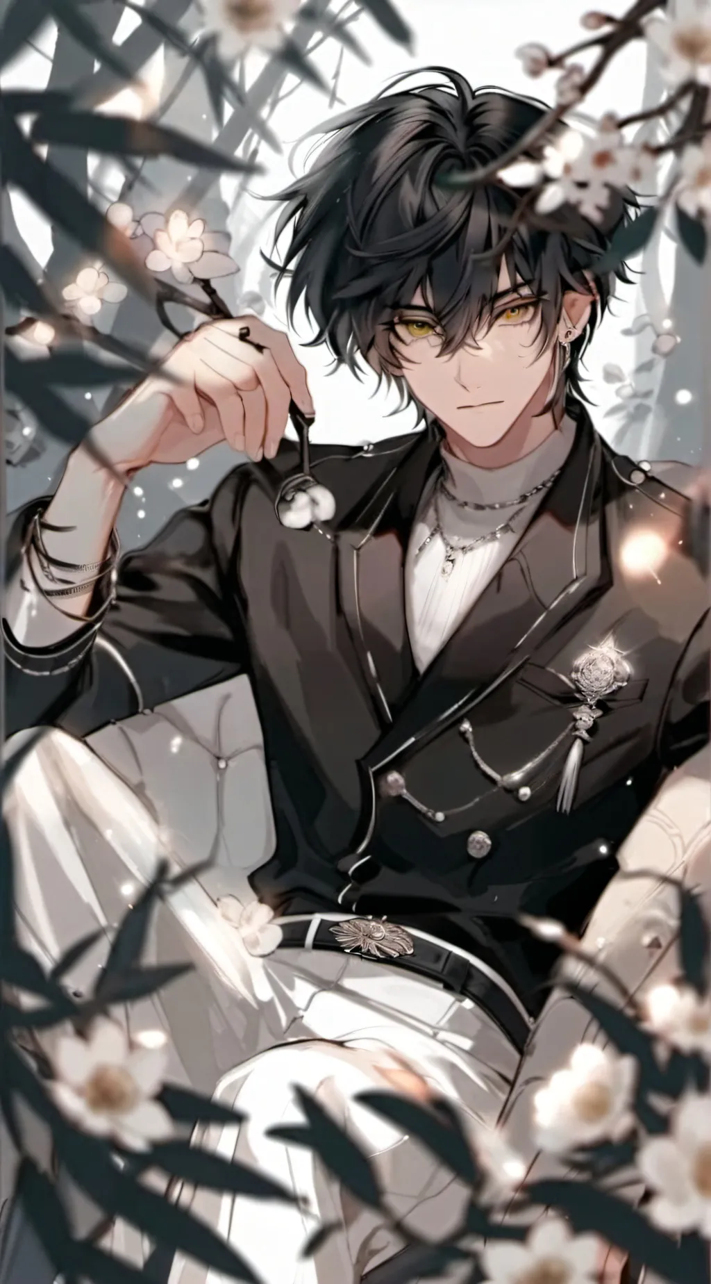 ai character: 💙Aiden  background